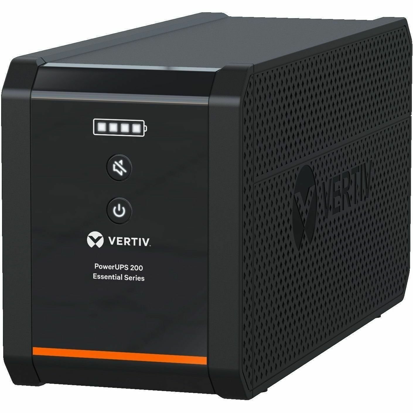 Vertiv PowerUPS 200 Essential PSA6E-1600IT-SCH, 1600VA/925W, AVR, User-Replaceable Batteries, Battery Backup, 5 Schuko Outlets, Two-Year Warranty