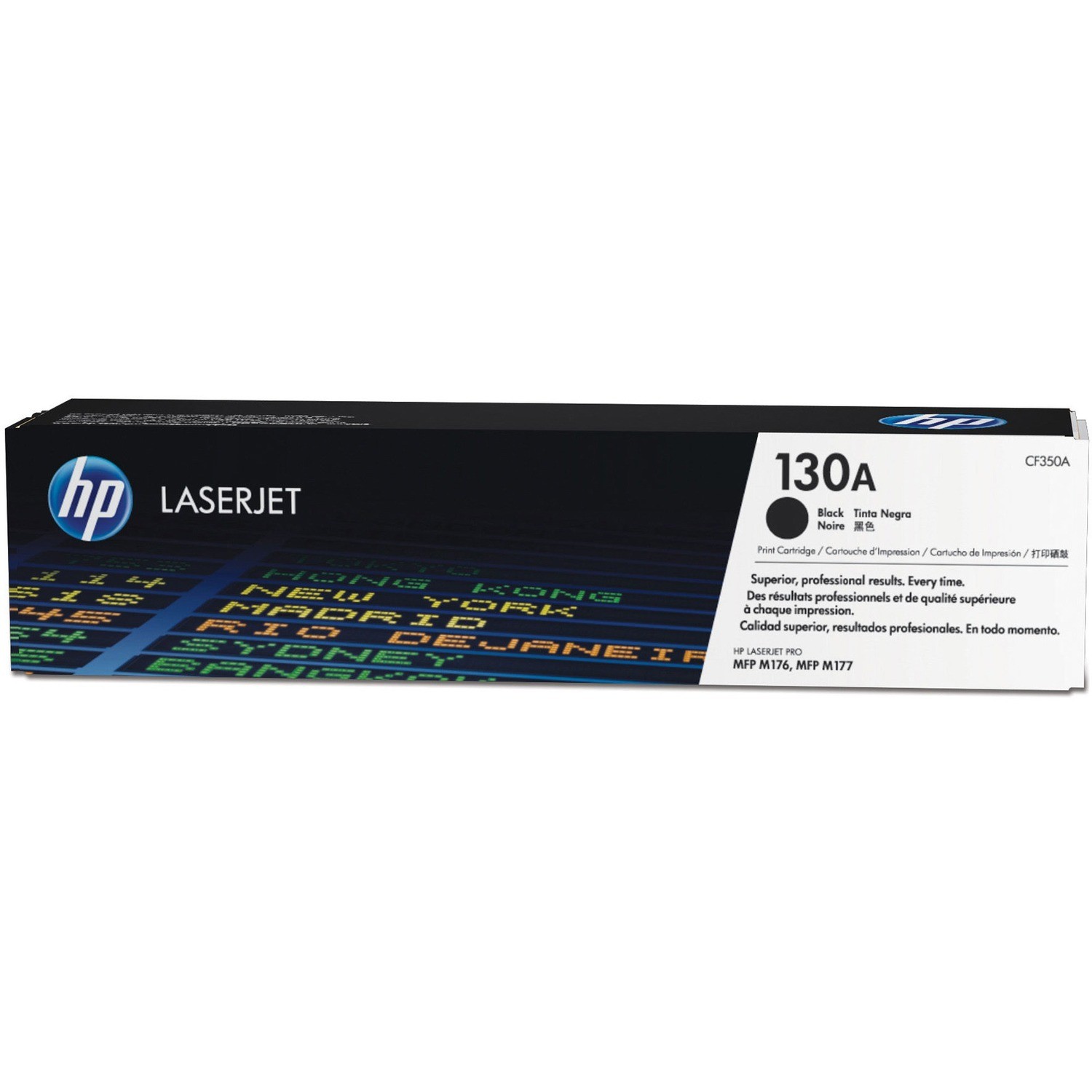 HP 130A BLACK TONER CARTRIDGE CF350A. M153/M176/M177