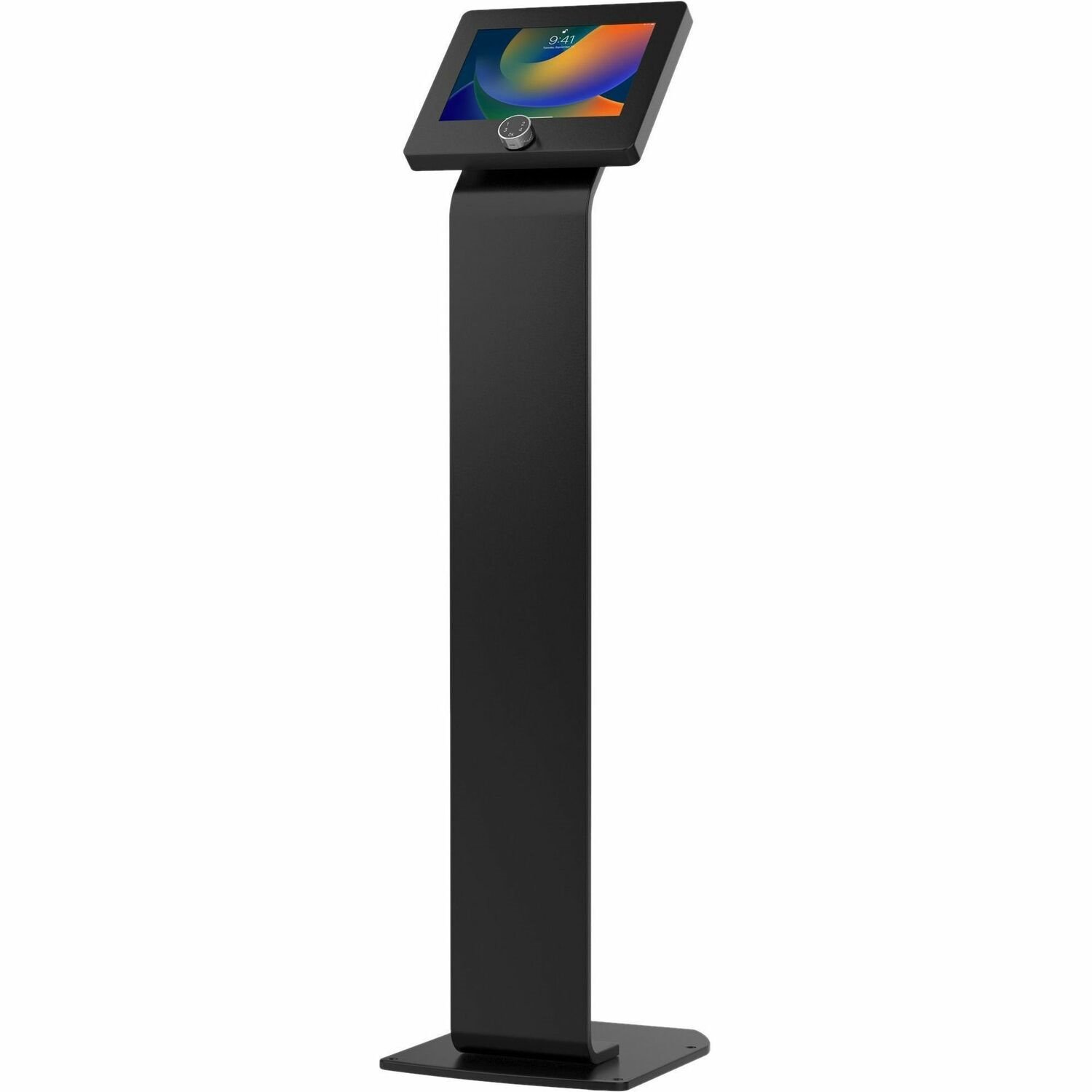 CTA Digital Premium Locking Floor Stand Kiosk w/ Digital Password Combination Security Enclosure