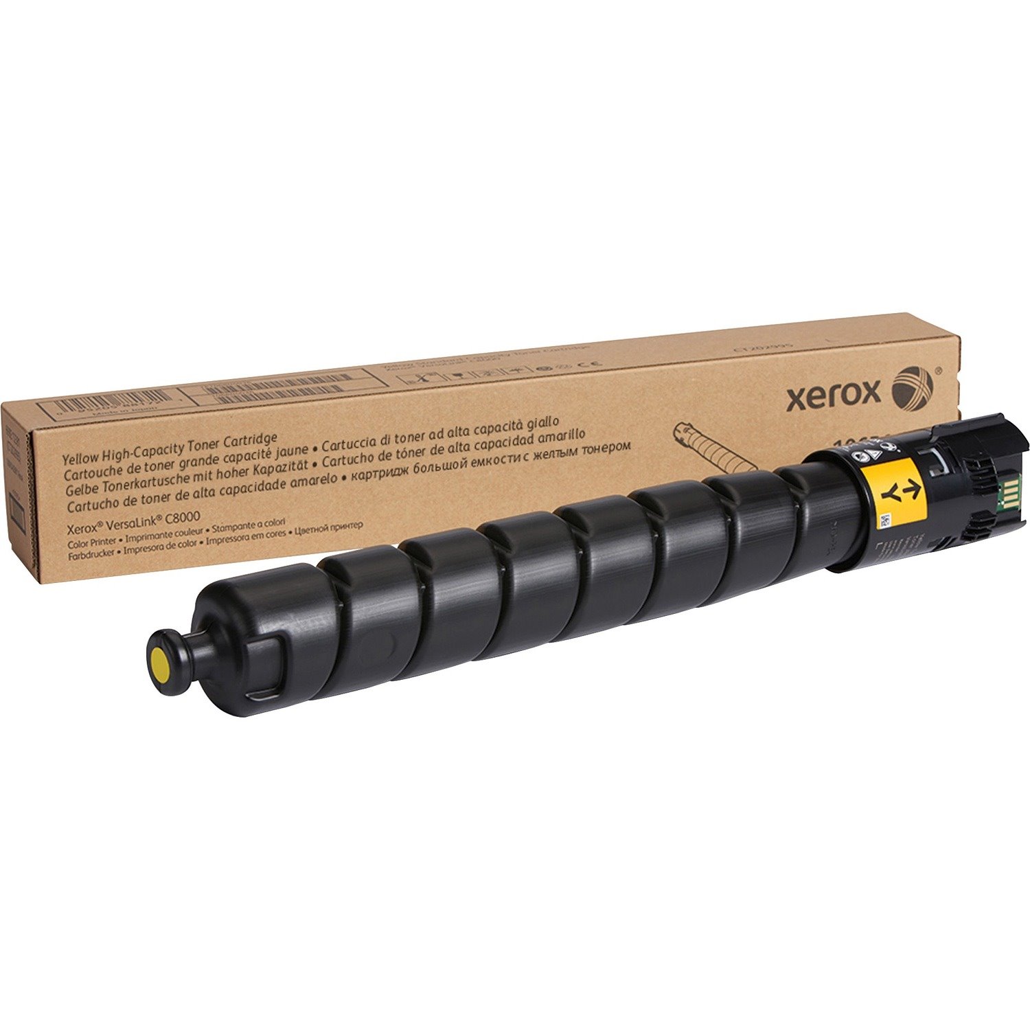 Xerox Original High Yield Laser Toner Cartridge - Yellow - 1 Each