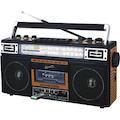 Supersonic 4 Band Radio & Cassette Player + Cassette To Mp3 Converter & Bluetooth