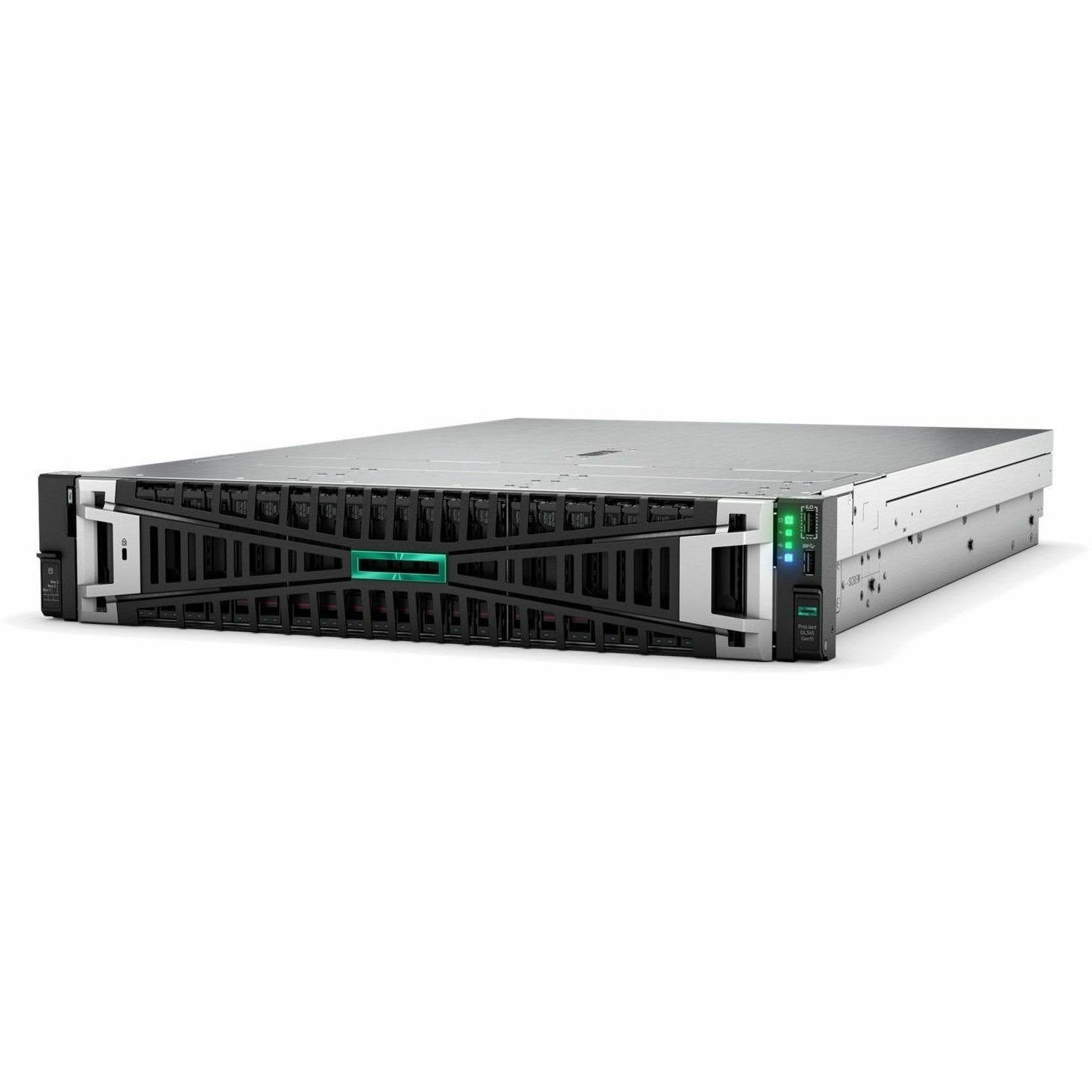 HPE ProLiant DL345 G11 2U Rack Server - 1 EPYC 9124 3 GHz - 32 GB RAM - 12Gb/s SAS Controller