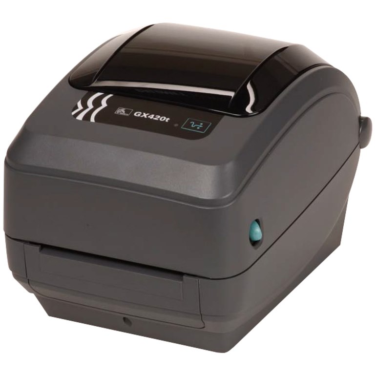 Zebra GX420t Desktop Thermal Transfer Printer - Monochrome - Label Print - USB - Serial - Parallel - US