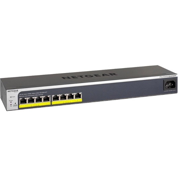 Netgear GS408EPP 8 Ports Manageable Layer 3 Switch