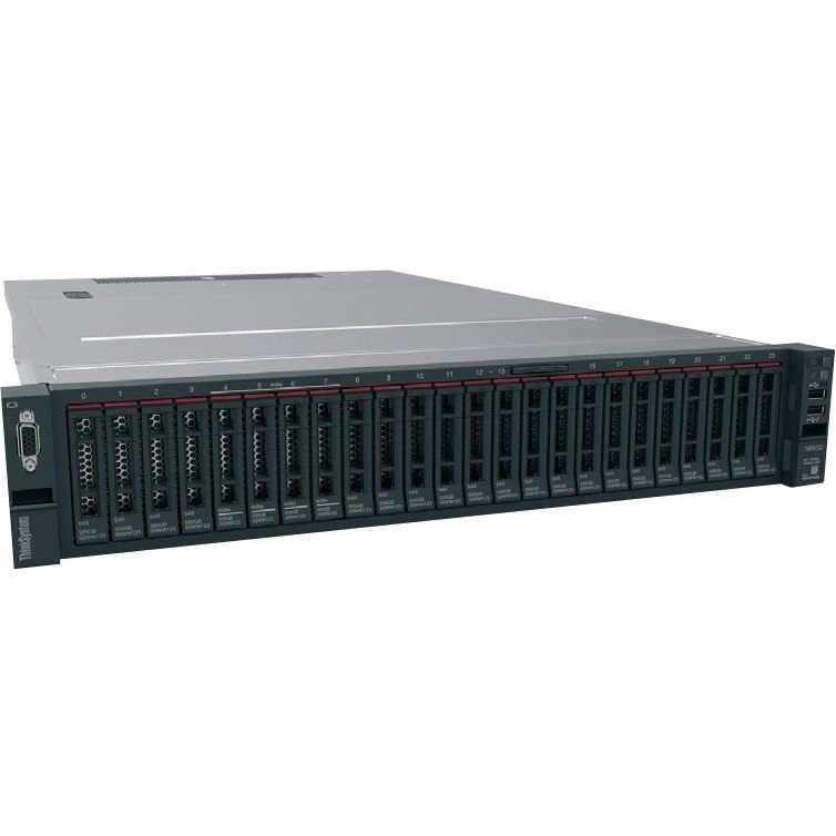 Lenovo ThinkSystem SR650 7X06A08QAU 2U Rack Server - 1 Xeon Silver 4114 2.20 GHz - 16 GB RAM - 12Gb/s SAS, Serial ATA/600 Controller