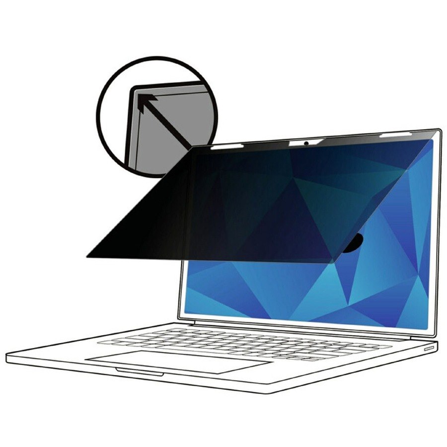 3M&trade; Touch Privacy Filter for HP&reg; ProBook x360 435 G8, 16:9, PFNHP015