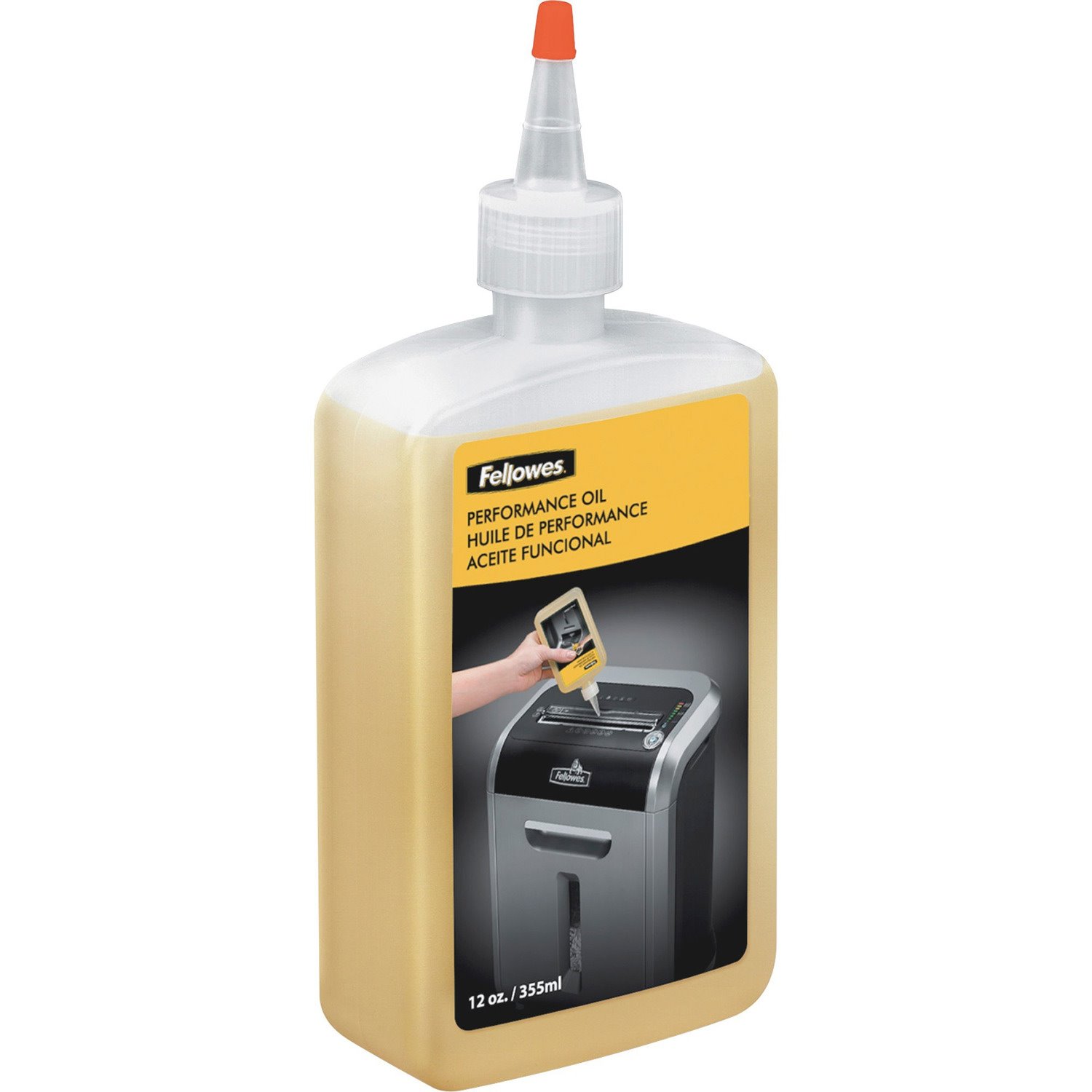 Fellowes Powershred&reg; Shredder Oil - 12 Oz. Bottle