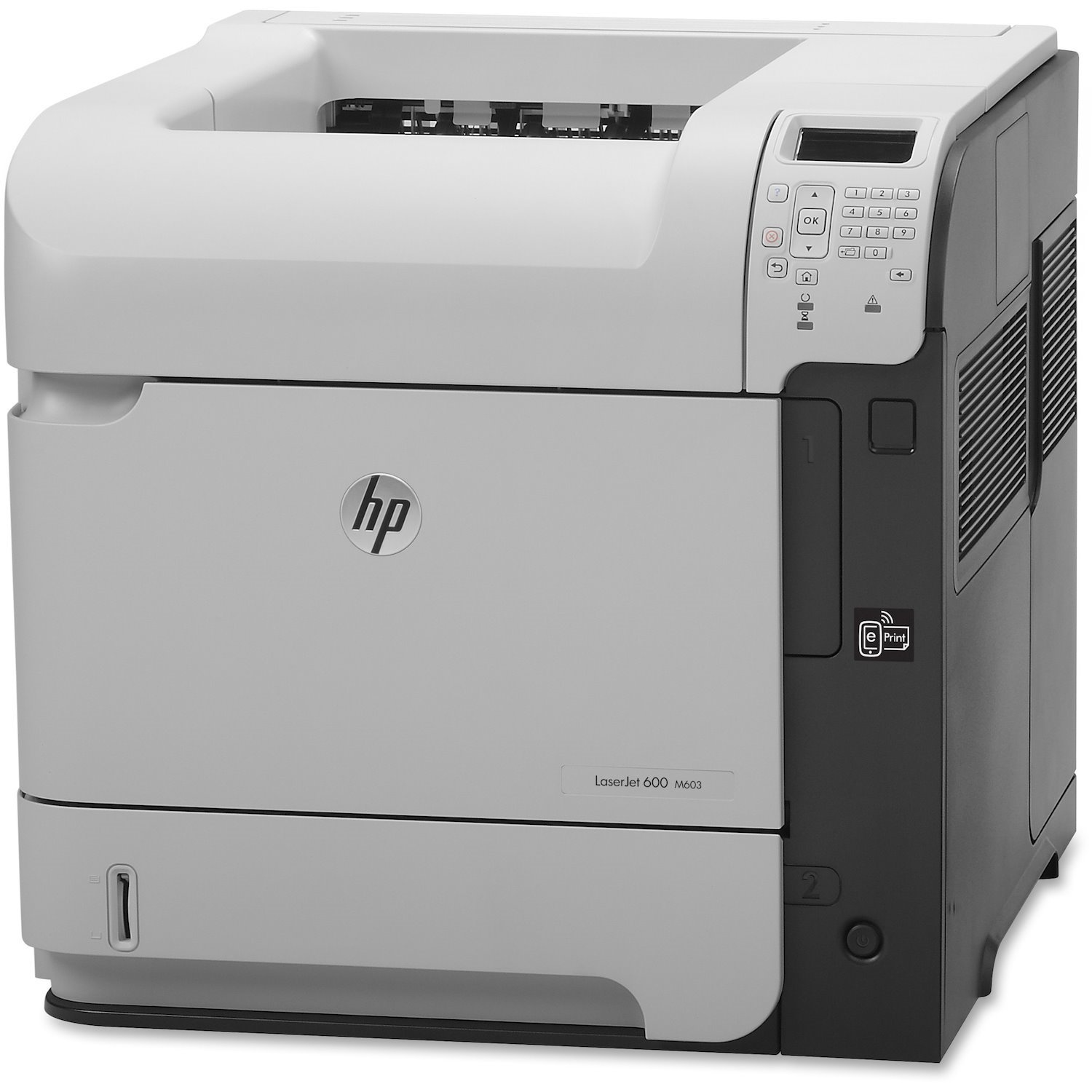 HP LaserJet 600 M603N Desktop Laser Printer - Refurbished - Monochrome