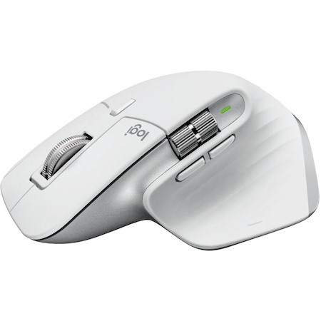 Logitech MX Master 3S - Wireless Performance Mouse with Ultra-fast Scrolling, Ergo, 8K DPI, Track on Glass, Bluetooth, Pale Grey