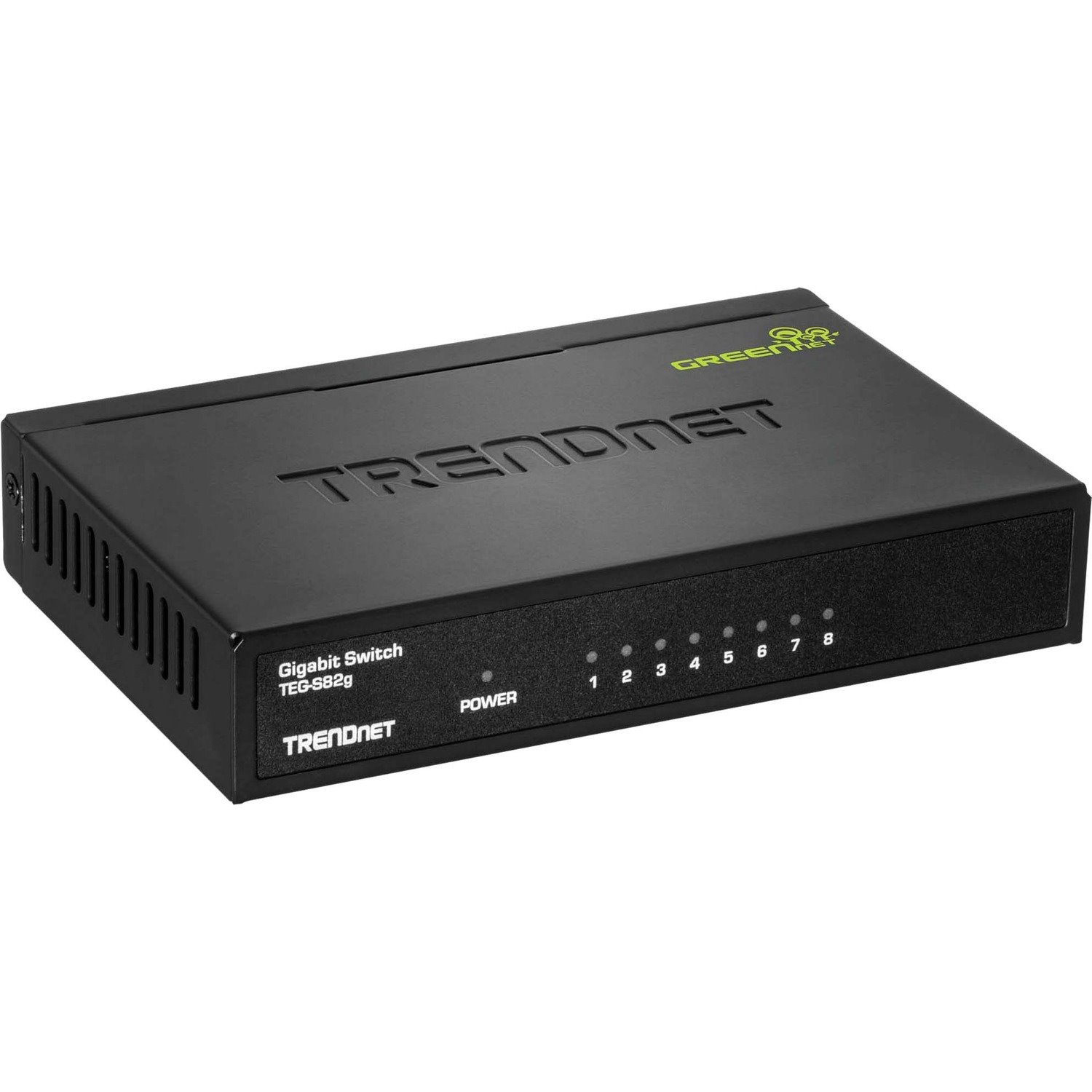 TRENDnet TEG-S82G 8 Ports Ethernet Switch - Gigabit Ethernet - 10/100/1000Base-T - New - TAA Compliant