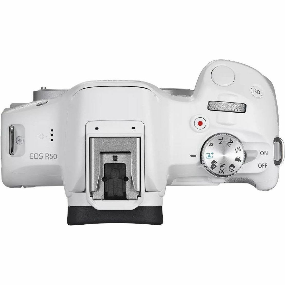 Canon EOS R50 24.2 Megapixel Mirrorless Camera Body Only - White