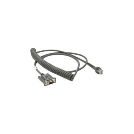 Zebra 2.74 m Serial Data Transfer Cable for Barcode Scanner