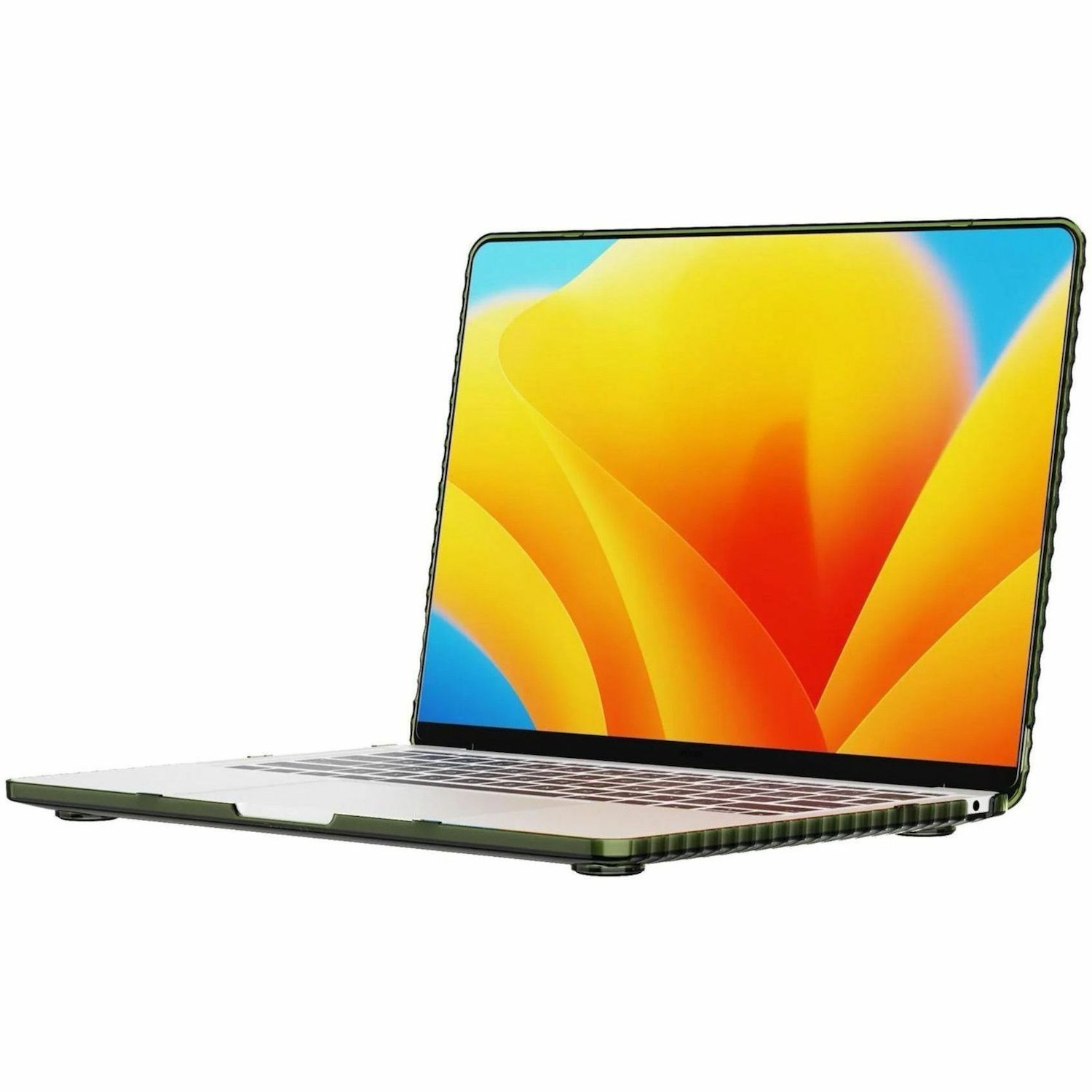 Tech21 Evo Wave Case for Apple MacBook Pro - Green - 1