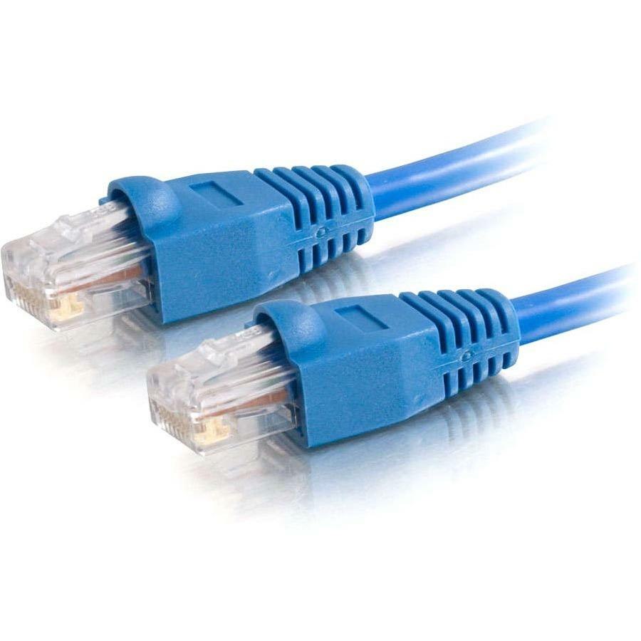 C2G 25ft Cat5e Snagless Unshielded (UTP) Network Patch Cable (USA-Made) - Blue