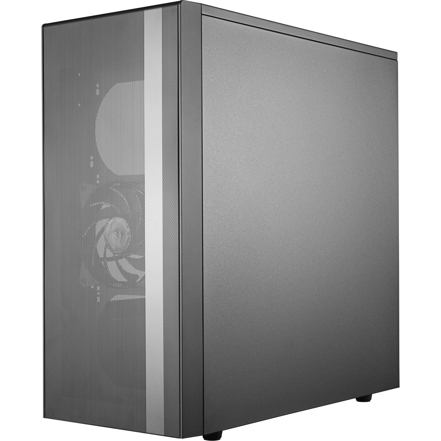 Cooler Master MasterBox MCB-NR600-KGNN-S00 Computer Case - Mini ITX, Micro ATX, ATX Motherboard Supported - Mid-tower - Mesh, Steel, Plastic, Tempered Glass - Black