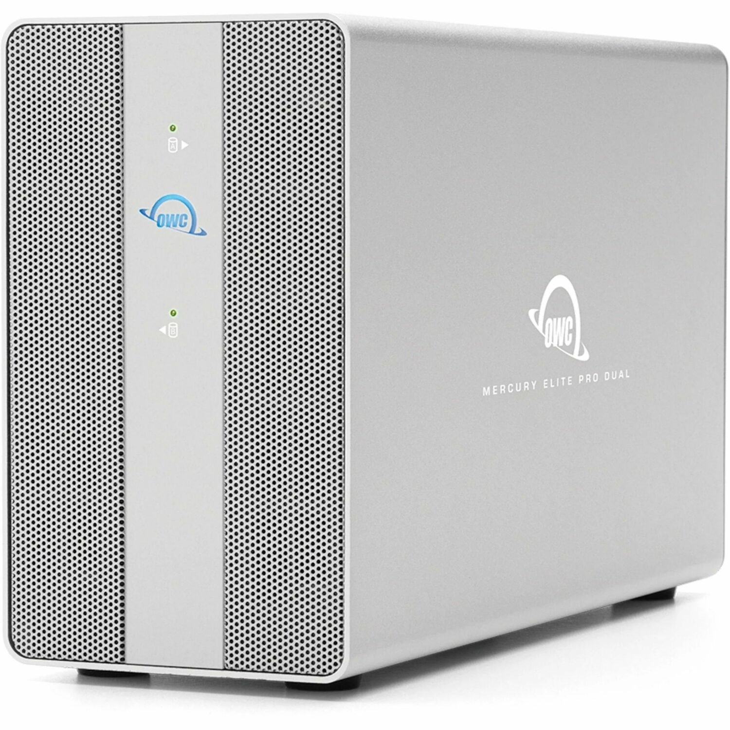 OWC 24TB Mercury Elite Pro Dual With 3-Port Hub USB (10Gb/s) External RAID Storage Solution