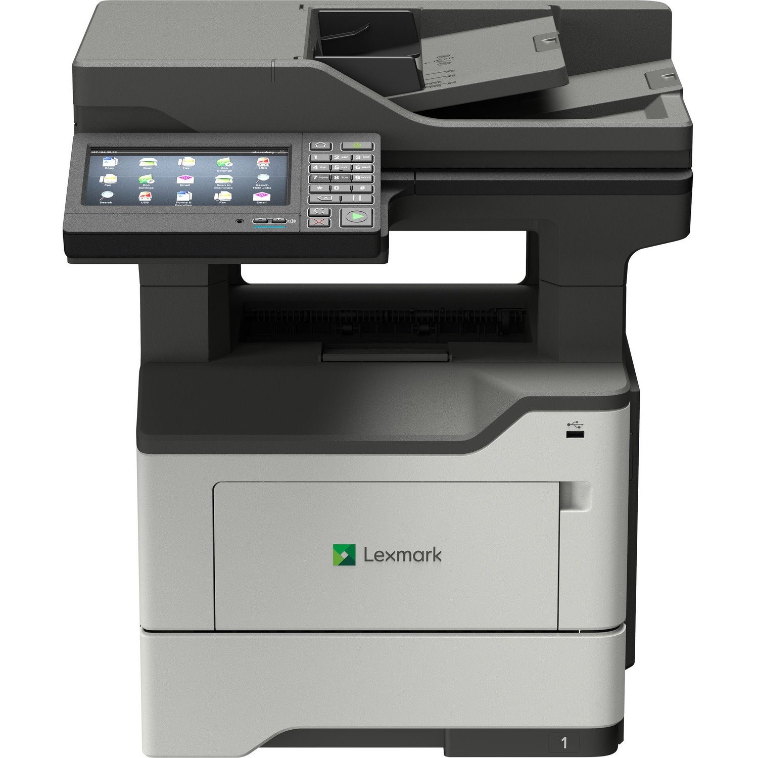 Lexmark Mx622Ade Laser Multifunction Printer - Monochrome