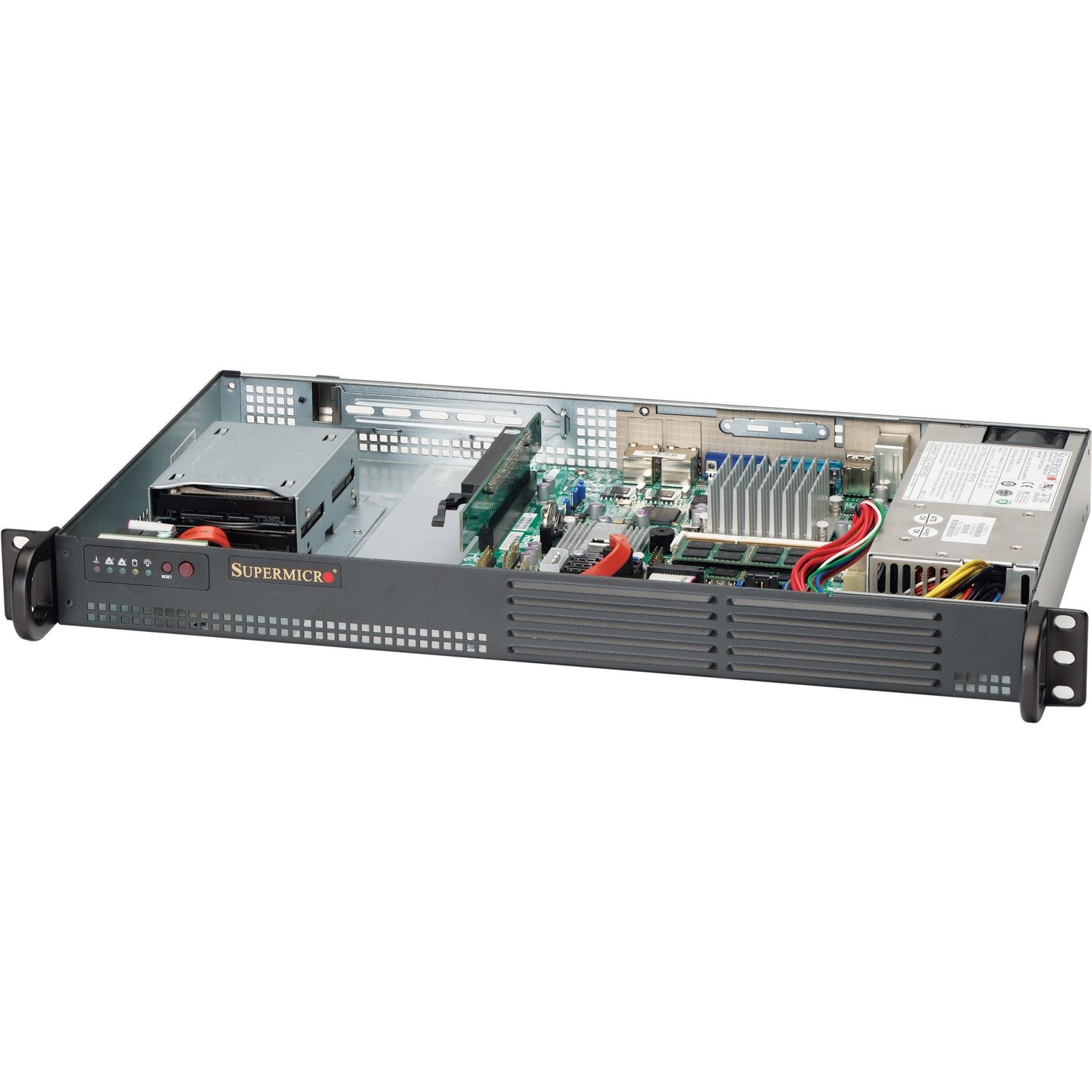 Supermicro SuperServer 5015A-EHF 1U Rack Server - 1 Atom D510 1.66 GHz - Serial ATA/300 Controller