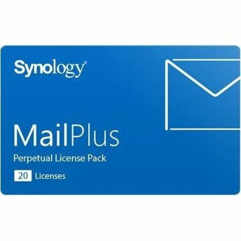 Synology MailPlus License Pack - Perpetual License - 20 Email