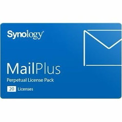 Synology MailPlus License Pack - Perpetual License - 20 Email