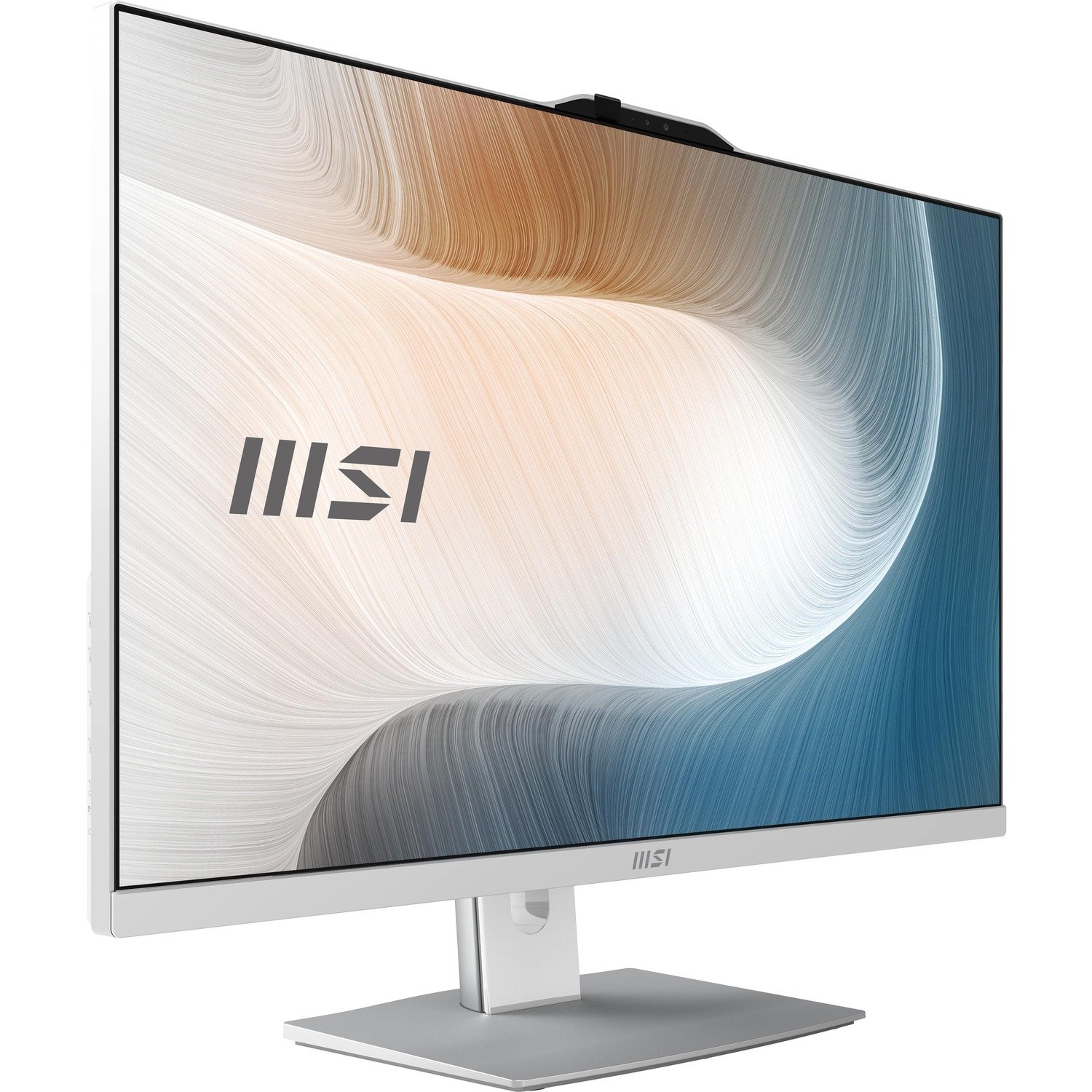 MSI Modern Modern AM272P 12M-028US All-in-One Computer - Intel Core i7 12th Gen i7-1260P - 16 GB - 512 GB SSD - 27" Full HD - Desktop - White