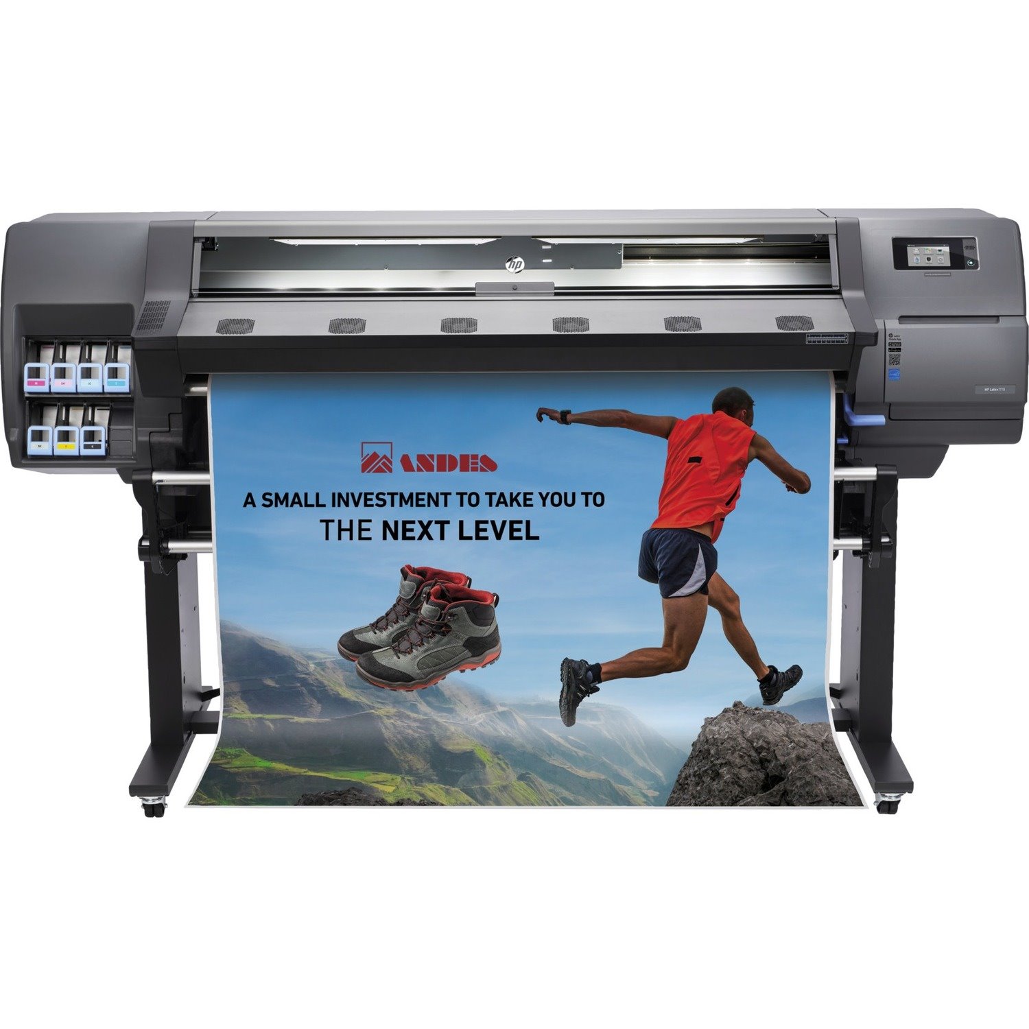 HP Latex 115 Inkjet Large Format Printer - 54" Print Width - Color