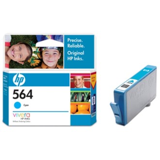 HP 564 CYAN INK CARTRIDGE