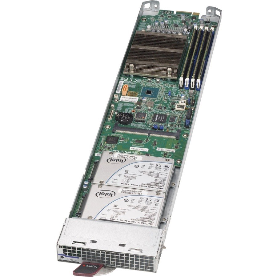 Supermicro MicroBlade MBI-6119M-T2N Server Barebone System - Blade - Socket H4 LGA-1151 - 1 x Processor Support