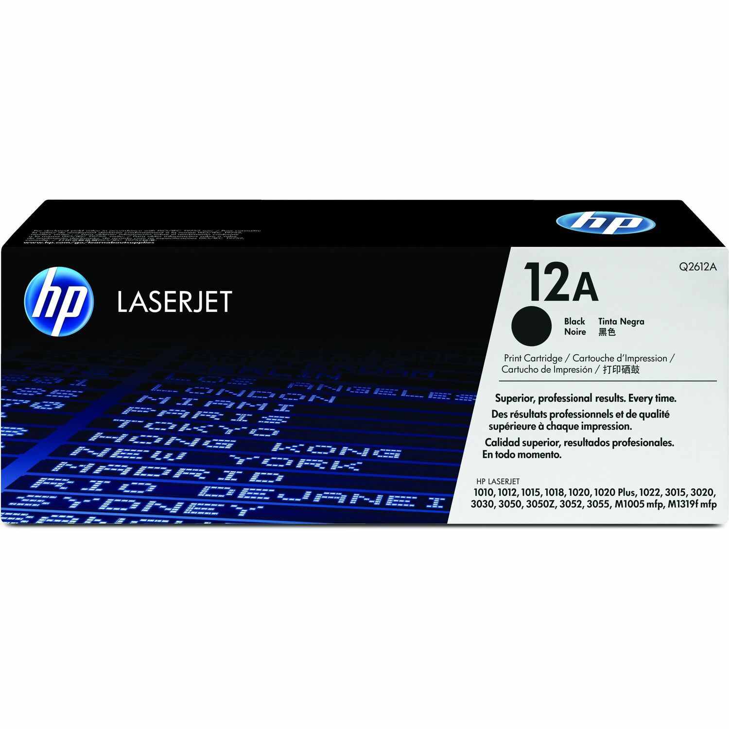 HP 12A (Q2612A) Standard Kapazität Laserdruck Tonerkartusche - Schwarz - Original - Einzelpackung - 1 Each