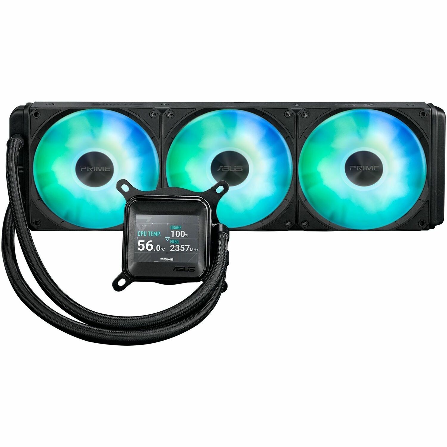 Asus PRIME LC 360 ARGB LCD Cooling Fan/Radiator/Water Block/Pump