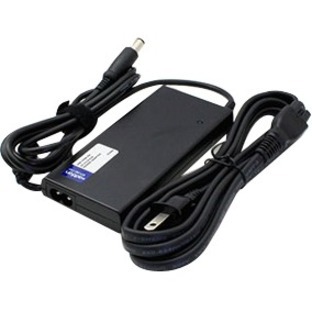 AddOn Dell 469-1494 Compatible 90W 19.5V at 4.62A Black 7.4 mm x 5.0 mm Laptop Power Adapter and Cable