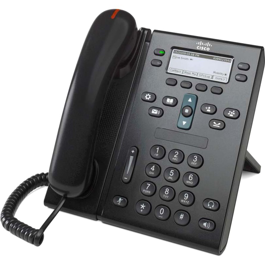 Cisco Unified 6945 IP Phone - Refurbished - Wall Mountable - Charcoal