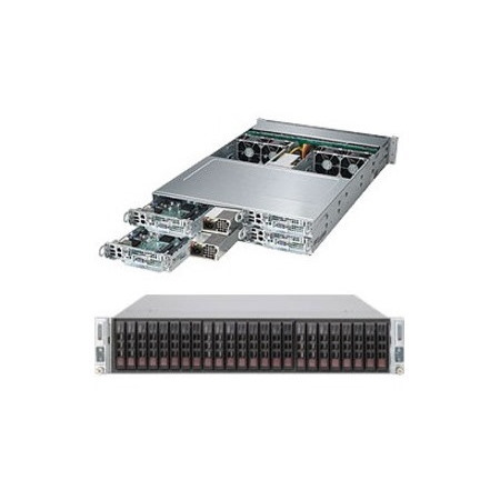 Supermicro SuperServer 2027PR-HTTR Server Barebone System - 2U Rack-mountable - Socket R LGA-2011 - 2 x Processor Support