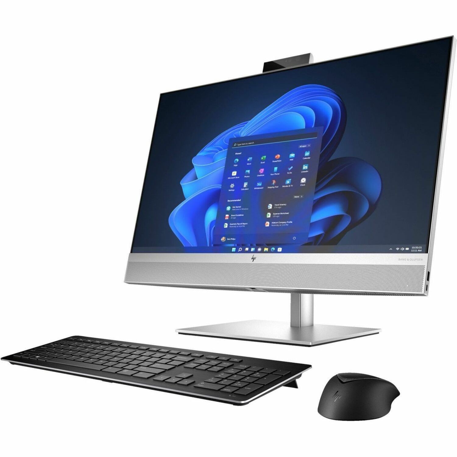 All-in-One-PC HP EliteOne 870 G9 - Intel Core i7 14. Gen. i7-14700 - vPro-Technologie - 16 GB - 512 GB SSD - 68,6 cm (27 Zoll) QHD - Desktop