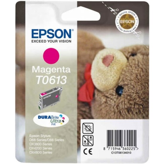Epson DURABrite T0613 Origineel Inkjet Inktcartridge - Magenta - 1 Pak