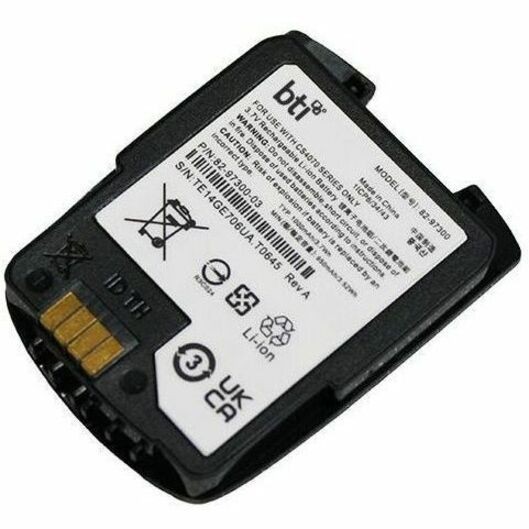 BTI BTRY-CS40EABH0-0B-BTI 3.7V 3.52WH SCANNER BATTERY FOR ZEBRA CS4070, CS4070-HC