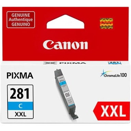 Canon CLI-281 XXL Original Inkjet Ink Cartridge - Cyan - 1 Each