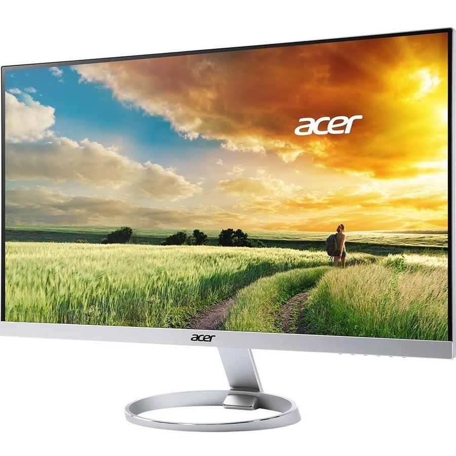 Acer H277HK 27" Class 4K UHD LCD Monitor - 16:9 - Silver, White