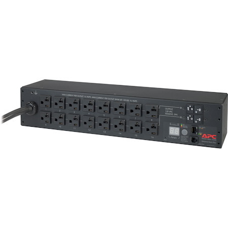 APC NetShelter Metered Rack PDU, 2U, 30A, 120V, 16 NEMA 5-20 outlet