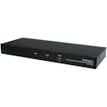 StarTech.com 2 Port Quad Monitor Dual-Link DVI USB KVM Switch with Audio & Hub