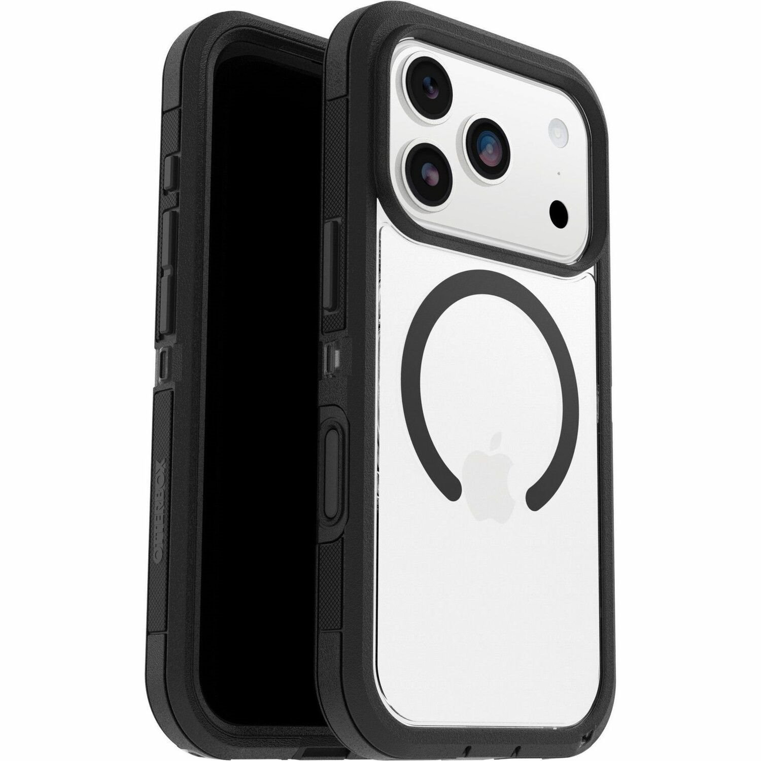 OtterBox Defender Series Pro XT Rugged Case for Apple iPhone 17 Pro Smartphone - Dark Side (Clear/Black) - Retail
