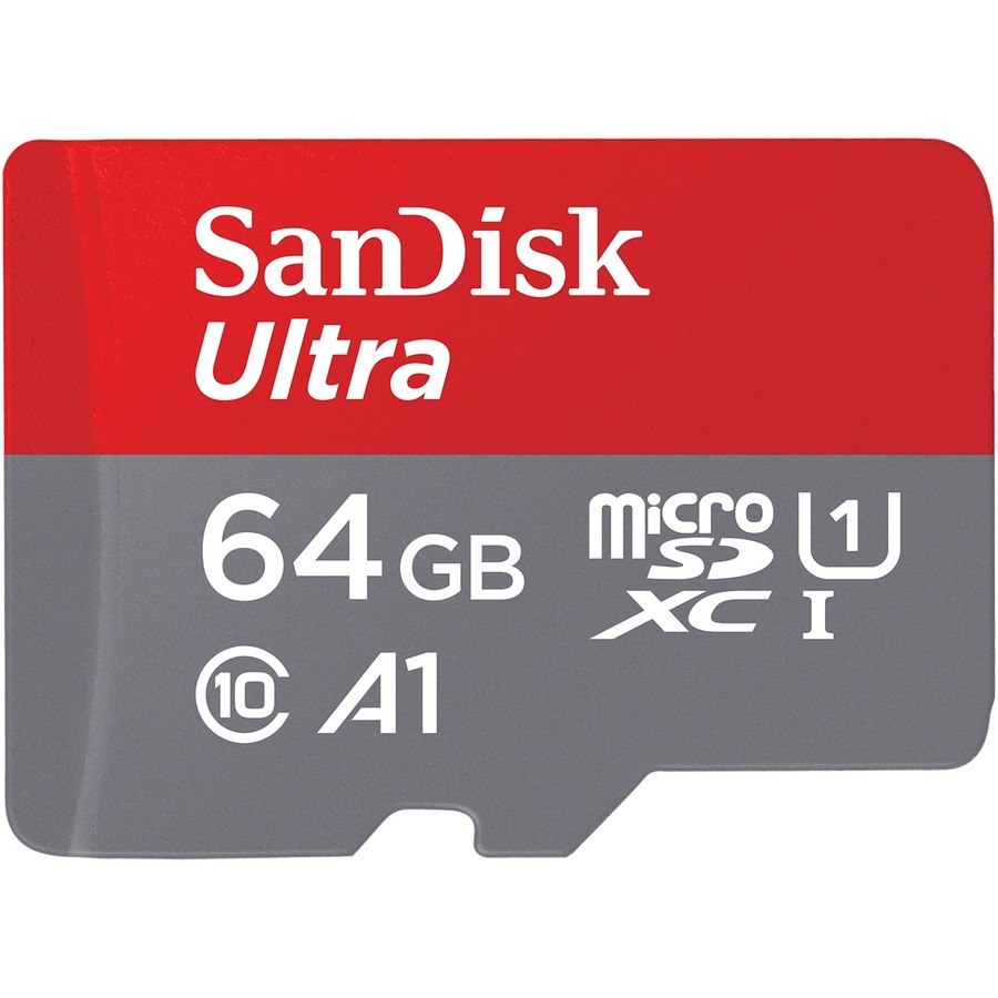 SanDisk Ultra 64 GB Class 10/UHS-I (U1) microSDXC - 1