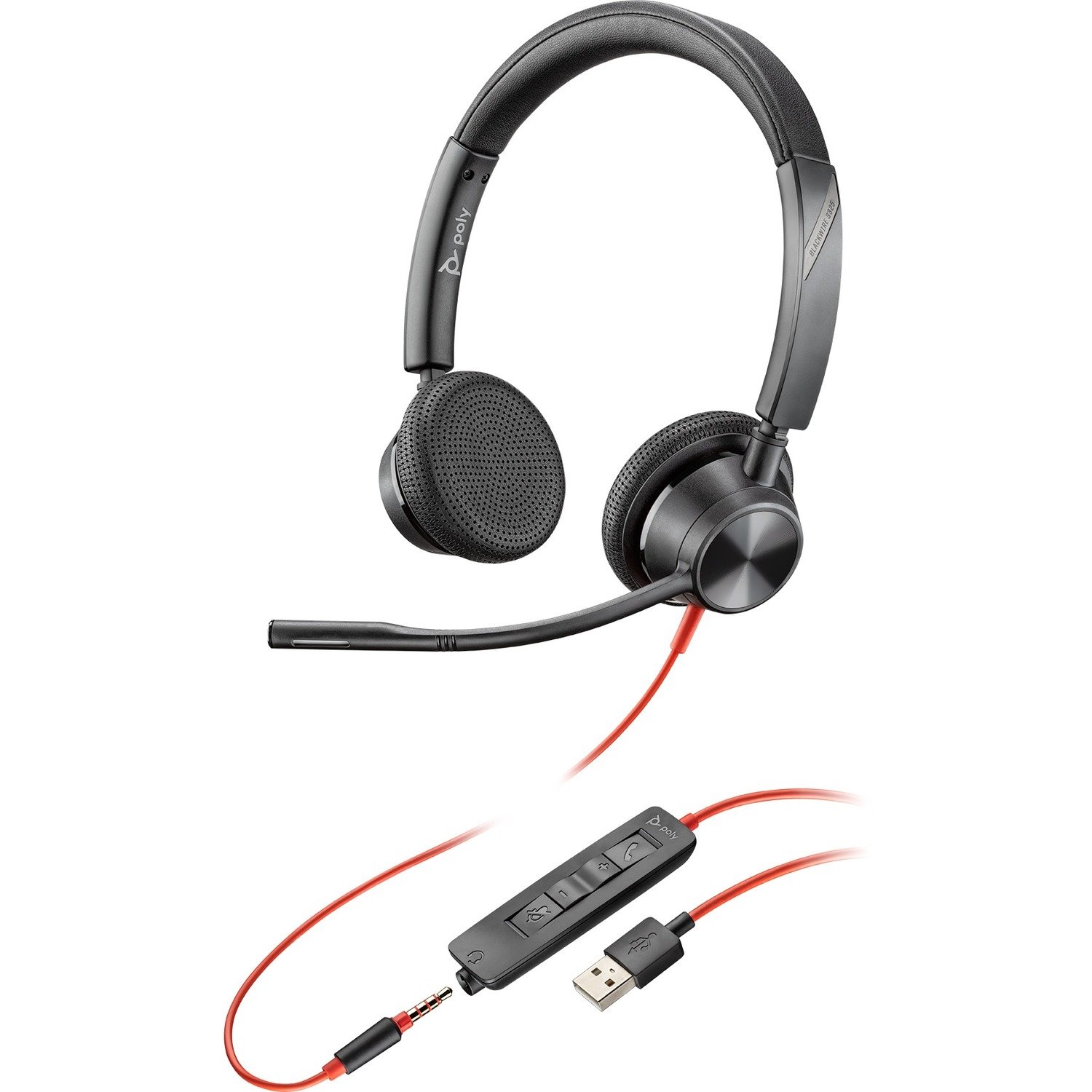 Plantronics Blackwire 3325 USB-A Headset