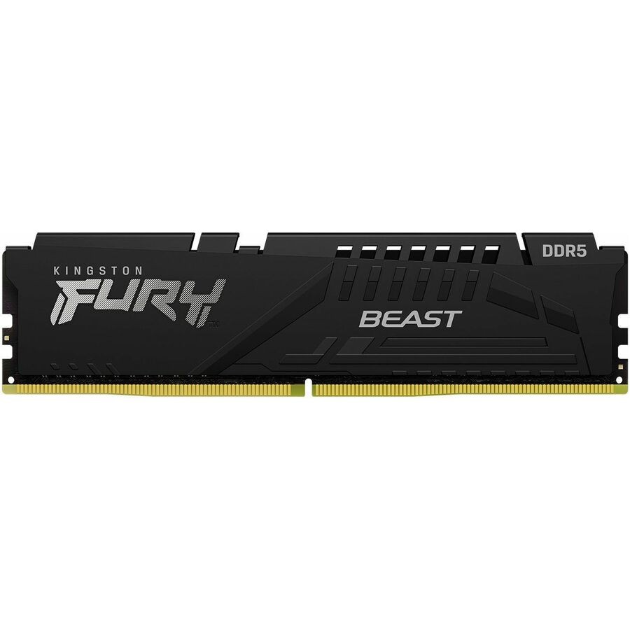 Kingston FURY Beast RAM Module for Motherboard - 64 GB (4 x 16GB) - DDR5-5200/PC5-41600 DDR5 SDRAM - 5200 MHz - CL40 - 1.25 V