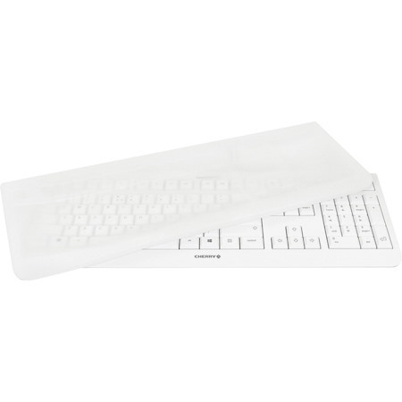 CHERRY WHITE EZCLEAN Wired Covered Cleanable Keyboard