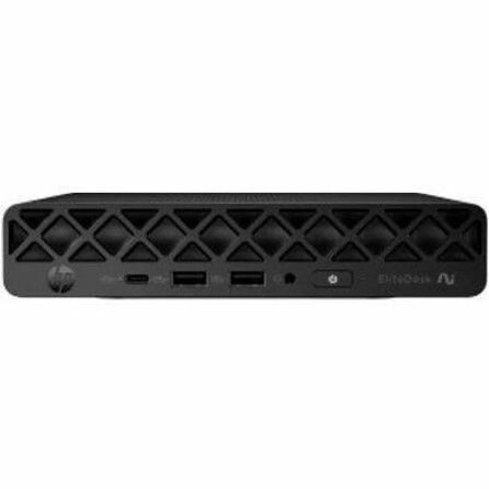 HP EliteDesk 8 G1i Desktop Computer - AMD Ryzen AI 5 PRO 340 - 16 GB - 512 GB SSD - Mini PC - Jack Black
