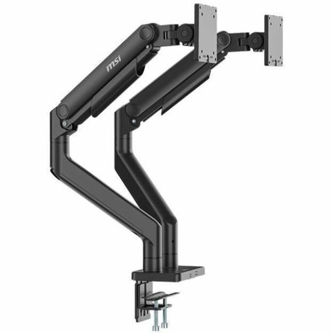 MSI Mounting Arm for Monitor - Matte Black - Horizontal/Vertical
