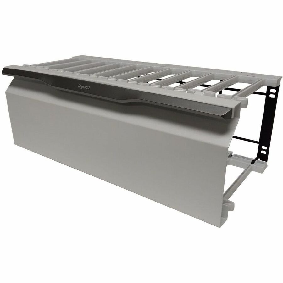 Ortronics Mighty Mo 20 Horizontal Cable Management Panel, 2RU -White