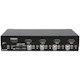 StarTech.com 4 Port USB DisplayPort KVM Switch with Audio