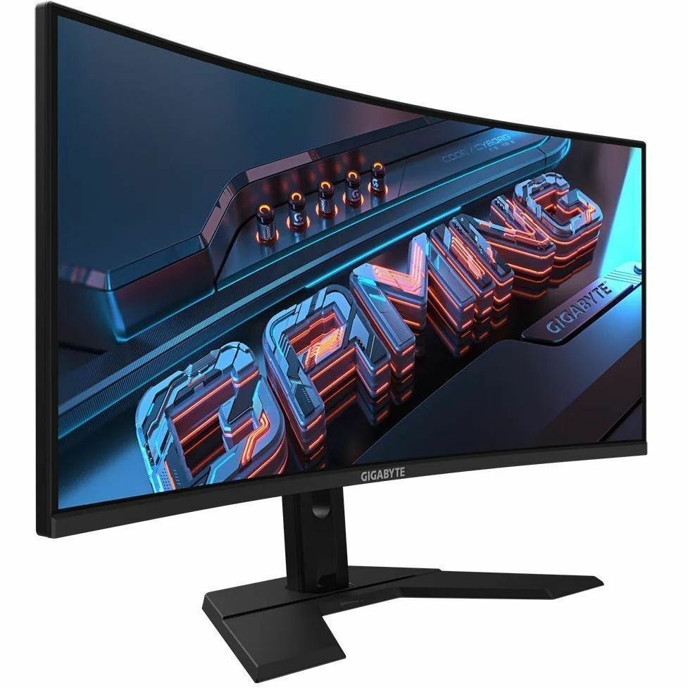 GIGABYTE GS34WQC 34" Class UW-QHD Curved Screen Gaming LED Monitor